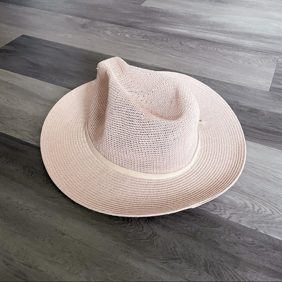 Lauren Conrad Blush Textured Panama Hat - Picture 2 of 6